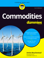 Commodities for Dummies 3rd edition 2023 Amine Bouchentouf