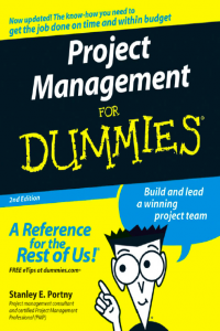 Project Management for Dummies